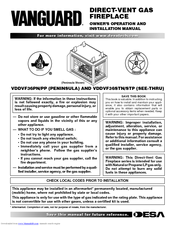 Desa VDDVF36STN Owner's Operation And Installation Manual