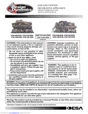Desa Design Dynamics VTD-24N-PDG Owner's Operation And Installation Manual
