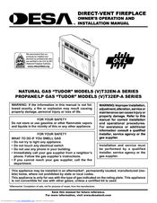 Desa T32EP-A SERIES Owner's Operation And Installation Manual