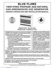 Desa RN30E-CAN Owner's Operation And Installation Manual