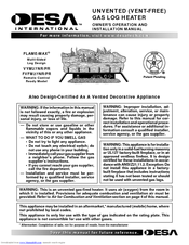 Desa VYM27NR/PR Owner's Operation And Installation Manual