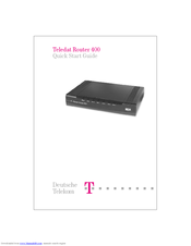 Deutsche Telekom Teledat 400 Quick Start Manual
