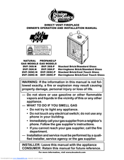 Design Dynamics dvf-36h-p Owner's Operation And Installation Manual