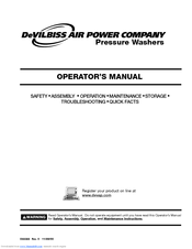 DeVilbiss D22322 Operator's Manual