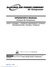DeVilbiss D26675 Operator's Manual