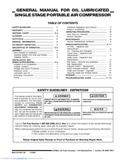 DeVilbiss MG3-OLPORT-3A General Manual