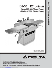 Delta DJ-30 Instruction Manual