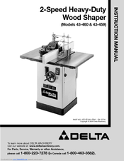 Delta 43-460 Instruction Manual