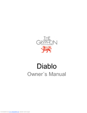 Gryphon Diablo Owner's Manual