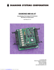 Diamond Systems DIAMOND-MM-48-AT MM-48-AT User Manual