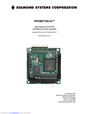 Diamond Systems PROMETHEUS PR-Z32-EA-ST User Manual