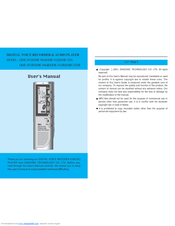Diasonic DDR-3256 User Manual