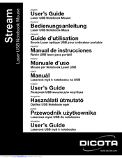 Dicota Laser USB Notebook Mouse Stream User Manual