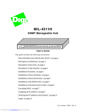Digi MIL-4511H User Manual