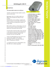 Digicom HDSL Specifications