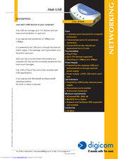 Digicom Hub USB Brochure