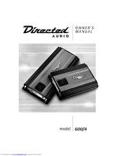 Directed Audio 600/4 Owner's Manual