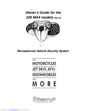 Directed Electronics Viper 220MAX Owner's Manual