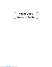 Directed Electronics MERLIN 2000 Owner's Manual
