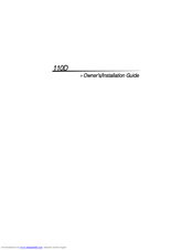 Directed Electronics 110D Owner's Installation Manual