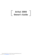 Directed Electronics Avital 3000 Owner's Manual