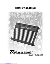 Directed Audio 400 Owner's Manual