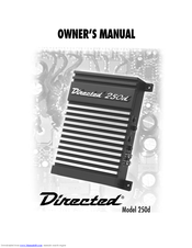 Directed Audio 250d Owner's Manual