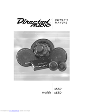 Directed Audio s650 Owner's Manual