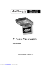 Automate Video OHD070A Owner's Installation Manual
