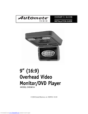 Automate Video OHD901A Owner's Installation Manual
