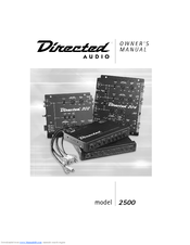Directed Audio 2500 Owner's Manual