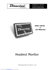 Directed Video HVM700 Owner's Installation Manual