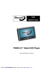 Directed Electronics TD850 Owner's Manual