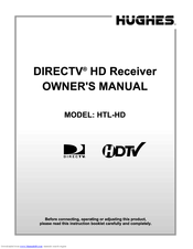 DirecTV HUGHES/ HTL-HD Owner's Manual