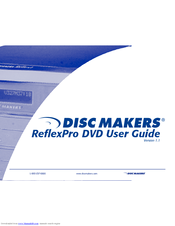 Disc Makers ReflexPro 4 User Manual
