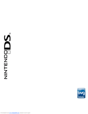 Disney Nintendo DS NTR-AC2E-USA Instruction Booklet