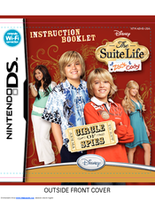 Disney The Suite Life of Zack and Cody: Circle of Spies Instruction Booklet