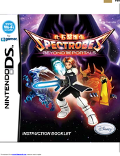 Disney Spectrobes: Beyond the Portals NTR-YV4E-USA Instruction Booklet