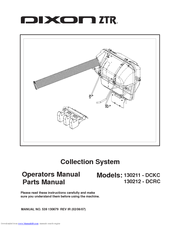 Dixon ZTR DCRC Operator And Parts Manual