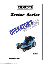 Dixon ZEETER 36 Operator's Manual