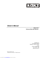DKS 9310 Owner's Manual