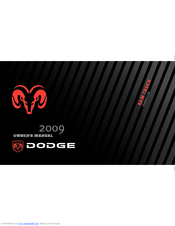 Dodge 2009 Ram Truck Chassis Cab Owner's Manual