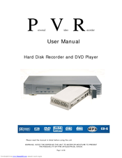 Dolby Laboratories Personal Video Recorder User Manual