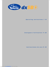 Dolphin DX5B Operating Instructions Manual