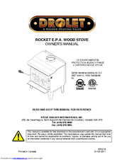 Drolet 45521A Owner's Manual
