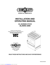 Drolet ALASKA 2000 Installation And Operating Manual