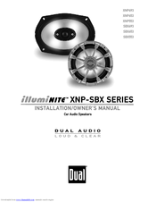 Dual illumiNITE SBX553 Installation & Owner's Manual
