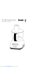 Dualit XL1500 Instruction Manual