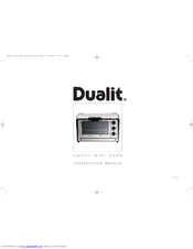 Dualit 89000 Instruction Manual