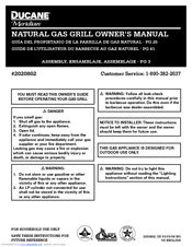 Ducane Meridian 2020802 Owner's Manual